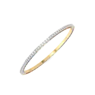 Offbeat Edge - Lab Diamond Bangle thumbnail 1