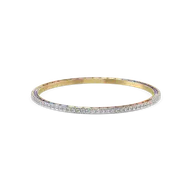 Offbeat Edge - Lab Diamond Bangle thumbnail 2