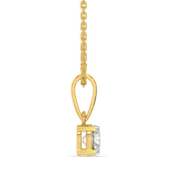 One & Only - Pure Gold Lab Diamond Solitaire Pendant thumbnail 3