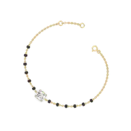 One Promise - Pure Gold Lab Diamond Mangalsutra Bracelet thumbnail 3