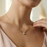 One Promise - Pure Gold Lab Diamond Mangalsutra Necklace thumbnail 2
