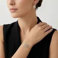 Oval Radiance - Pure Gold Lab Diamond Solitaire Bracelet thumbnail 4