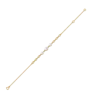 Oval Serenity - Pure Gold Lab Diamond Bracelet thumbnail 5