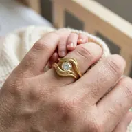 Palm of Love - Lab Diamond Ring thumbnail 2