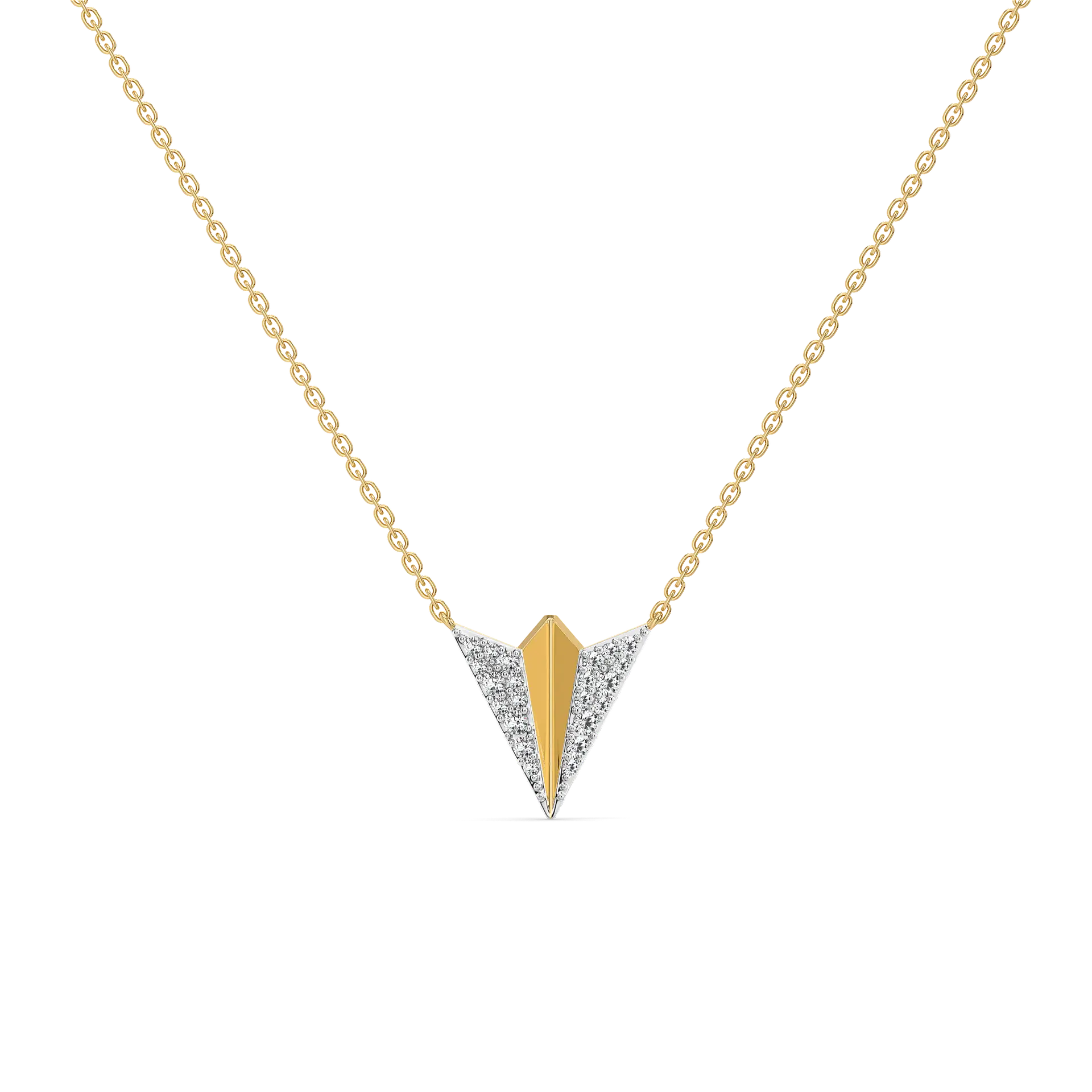 Paper Dreams - Lab Diamond Necklace — image 1