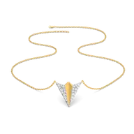 Paper Dreams - Lab Diamond Necklace thumbnail 2