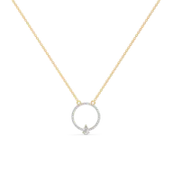 Pear Flair - Lab Diamond Necklace thumbnail 1