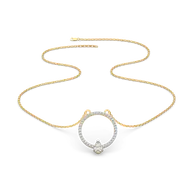 Pear Flair - Lab Diamond Necklace thumbnail 2