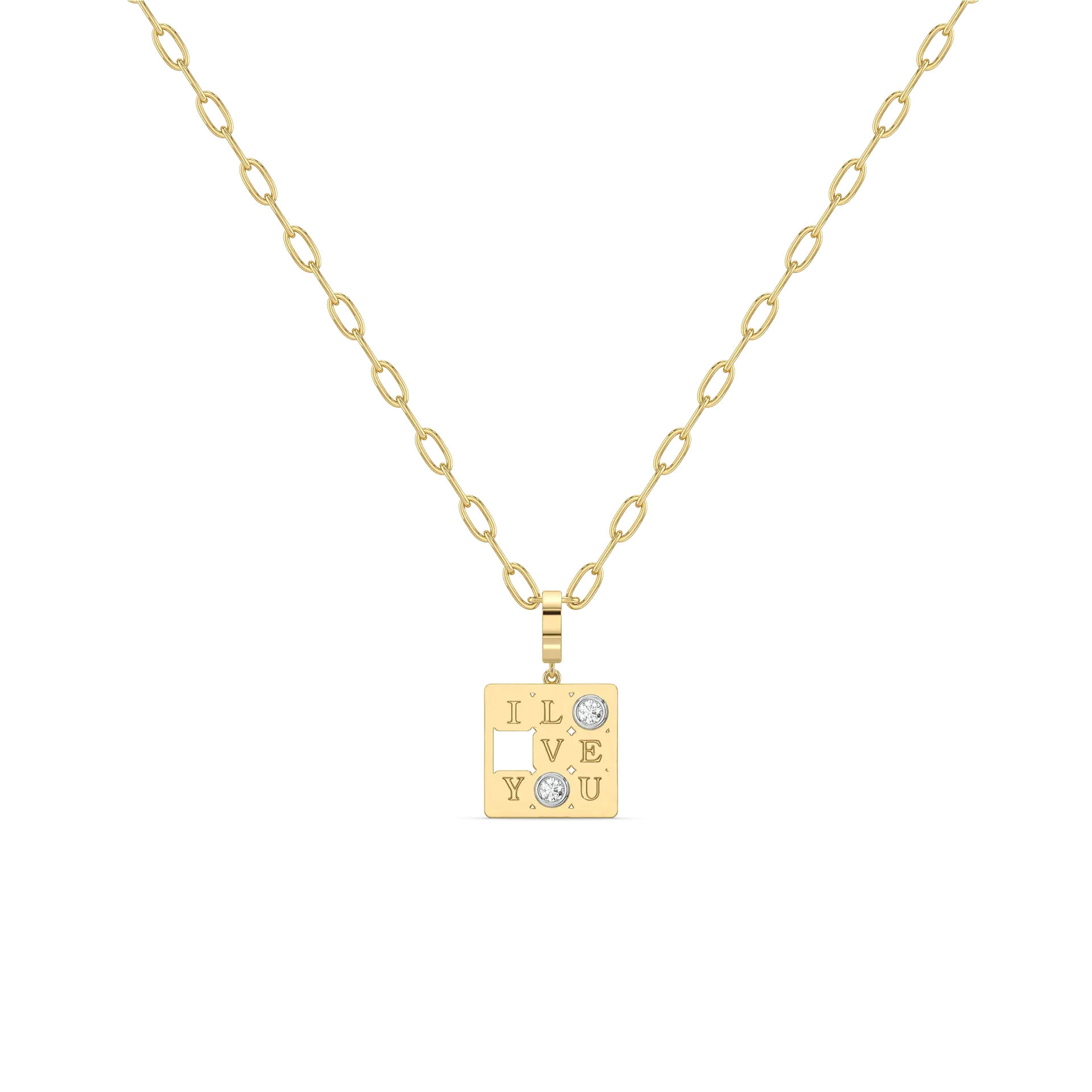 Pieces of Love - Lab Diamond Necklace
