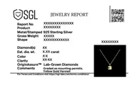 Pieces of Love - Lab Diamond Necklace thumbnail 6