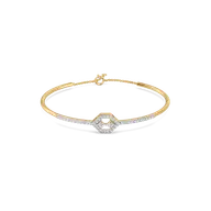 Play of Princess - Pure Gold Lab Diamond Bangle thumbnail 2