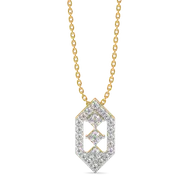 Play of Princess - Pure Gold Lab Diamond Pendant thumbnail 2