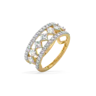 Play of Princess - Pure Gold Lab Diamond Ring thumbnail 1