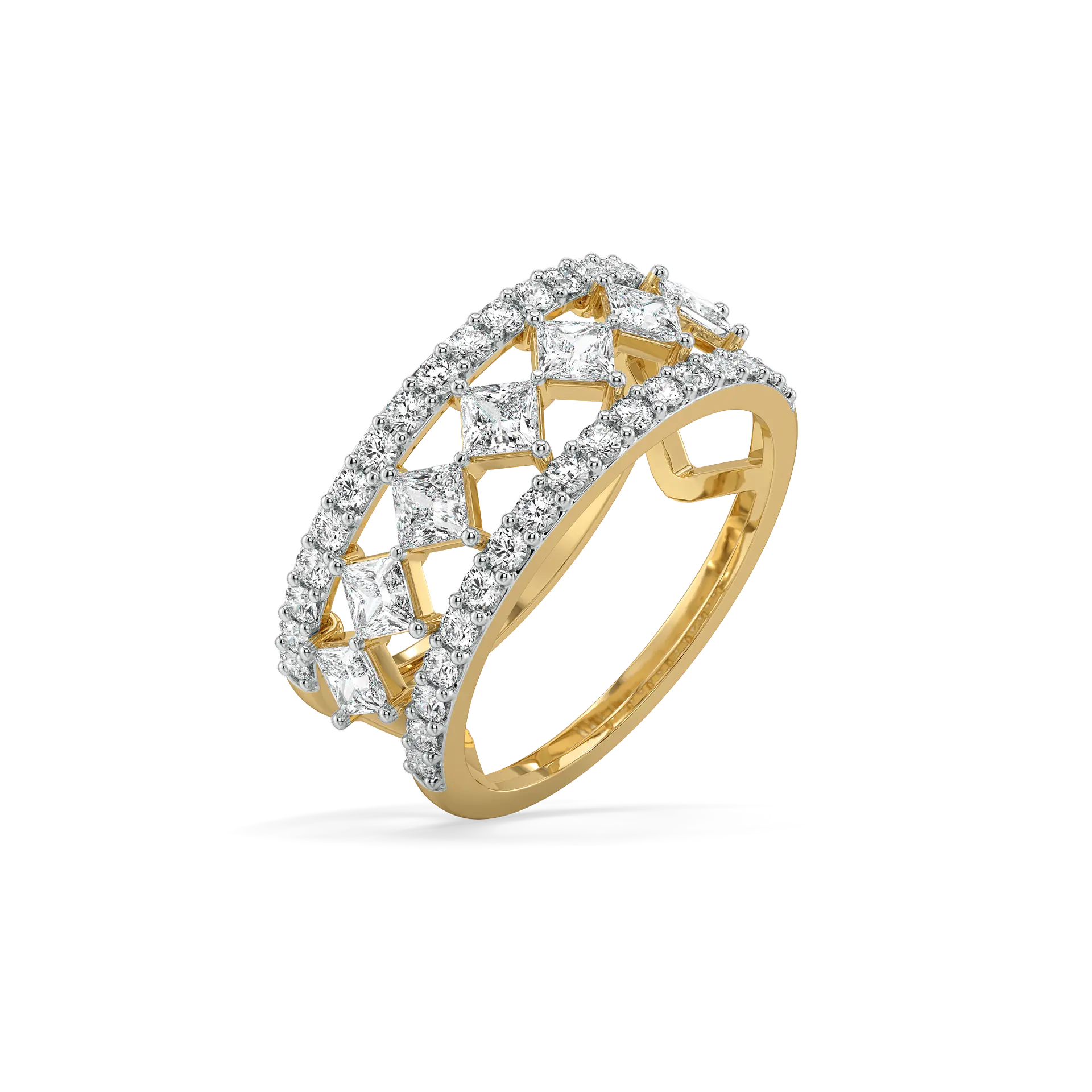 Play of Princess - Pure Gold Lab Diamond Ring — image 1