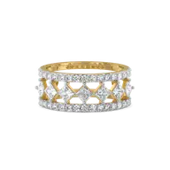 Play of Princess - Pure Gold Lab Diamond Ring thumbnail 2