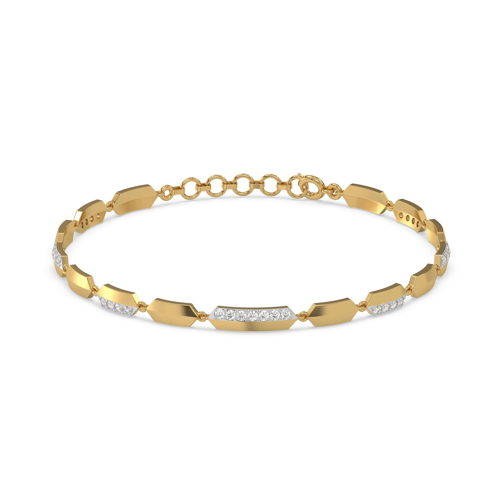 Power Play - Lab Diamond Bracelet