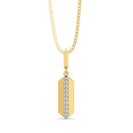 Powerline - Lab Diamond Men's Pendant thumbnail 2
