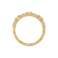 Princess Pathway - Pure Gold Lab Diamond Ring thumbnail 3