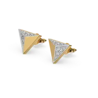 Prism Point - Lab Diamond Stud Earrings thumbnail 1