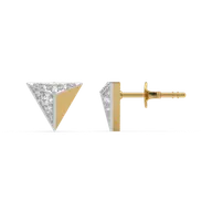 Prism Point - Lab Diamond Stud Earrings thumbnail 4