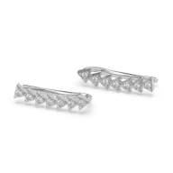 Prism Trail - Lab Diamond Ear Cuffs thumbnail 3