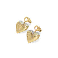 Promise Heart - Lab Diamond Drop Earrings thumbnail 4