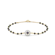 Protective Aura - Lab Diamond Mangalsutra Bracelet thumbnail 1