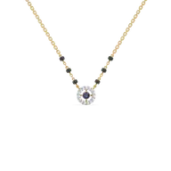 Protective Aura - Lab Diamond Mangalsutra Necklace thumbnail 2