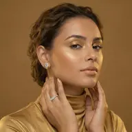 Pure Arc - Lab Diamond Stud Earrings thumbnail 4