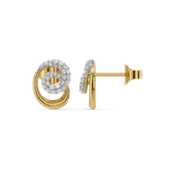 Pure Arc - Lab Diamond Stud Earrings thumbnail 5