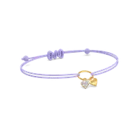 Purple Promise – Lab Diamond BFF Bracelet thumbnail 1