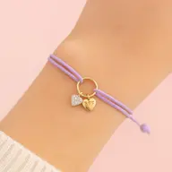 Purple Promise – Lab Diamond BFF Bracelet thumbnail 2