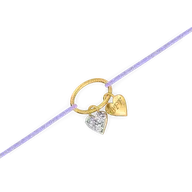 Purple Promise – Lab Diamond BFF Bracelet thumbnail 4