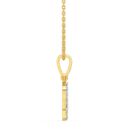 Q-utie - Lab Diamond Alphabet Pendant thumbnail 3