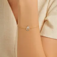 Queen in Marquise - Pure Gold Lab Diamond Bracelet thumbnail 2