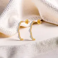 Radiance Edge - Lab Diamond Hoop Earrings thumbnail 3
