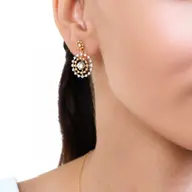 Rain-Dance - Lab Diamond Solitaire Earrings thumbnail 2