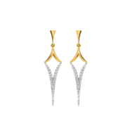 Rebel - Lab Diamond Drop Earrings thumbnail 1