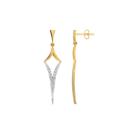 Rebel - Lab Diamond Drop Earrings thumbnail 4