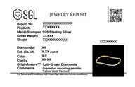 Rebel Loop - Lab Diamond Bangle thumbnail 5