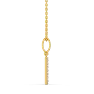 Recto Charm - Lab Diamond Pendant thumbnail 5