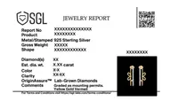 Ribboned Dreams - Lab Diamond Hoops thumbnail 5
