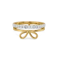 Ribboned Dreams - Lab Diamond Ring thumbnail 3