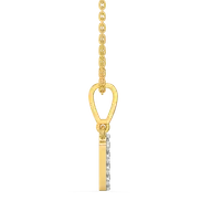 Rockstar R - Lab Diamond Alphabet Pendant thumbnail 3