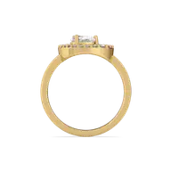 Rosé Heart - Pure Gold Lab Diamond Rings thumbnail 3