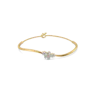 Rosy Garden - Lab Diamond Bangle thumbnail 3