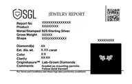 Rosy Garden - Lab Diamond Stud Earrings thumbnail 6
