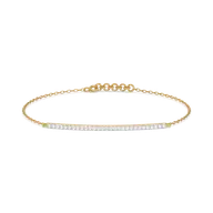 Row of Radiance - Lab Diamond Bracelet thumbnail 1