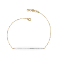 Row of Radiance - Lab Diamond Bracelet thumbnail 3