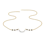 Sacred Arc - Lab Diamond Mangalsutra Necklace thumbnail 3